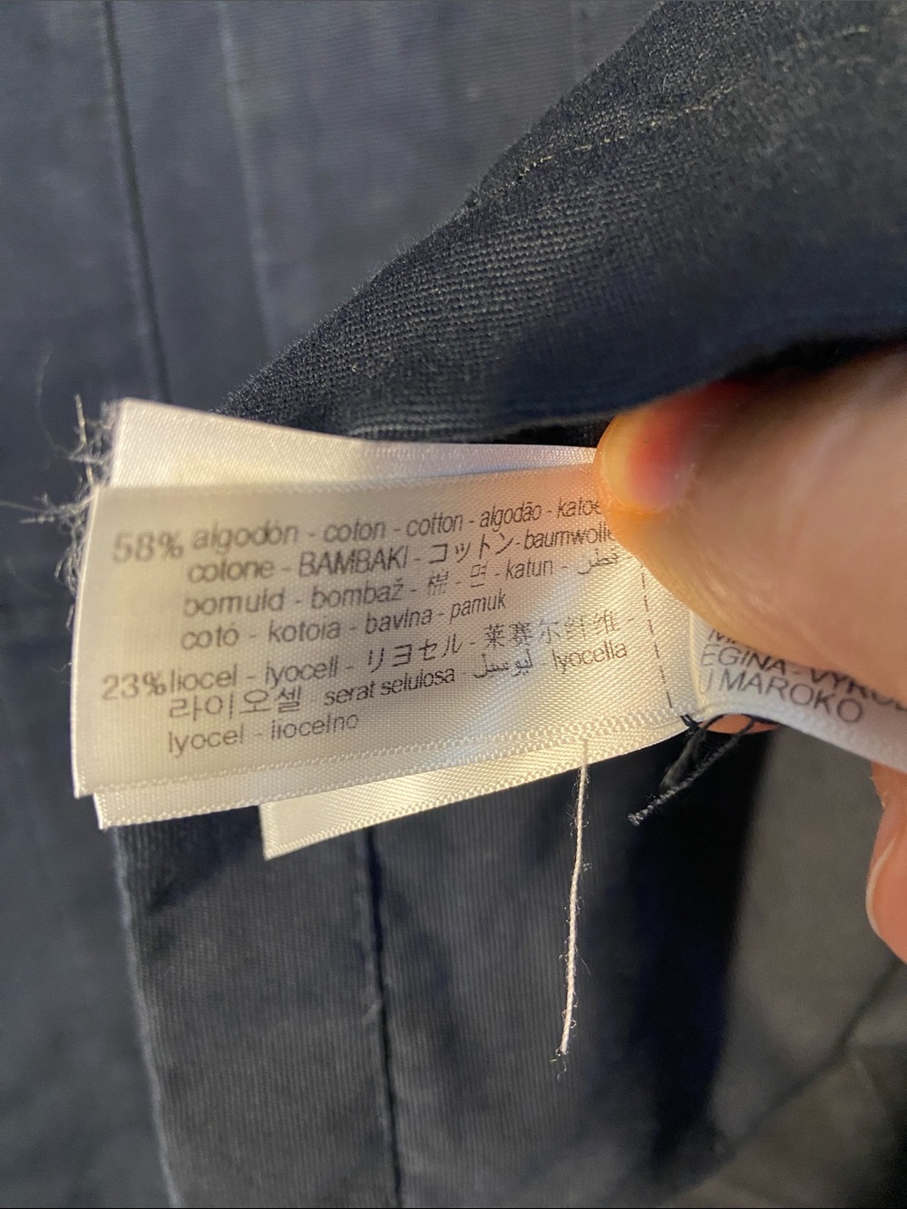 Zara Origins Black Top -overshirt. Size L - Picture 8 of 9